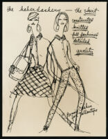 Cashin's illustrations of knitwear designs. b183_f10-12
