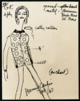 Cashin's illustrations of knitwear designs. b183_f07-16