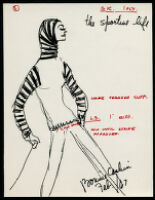 Cashin's illustrations of knitwear designs. b183_f06-03