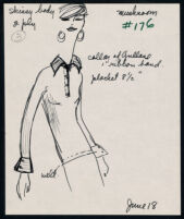 Cashin's illustrations of knitwear designs. b183_f04-03
