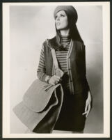 Editorial photographs of models in Cashin's knitwear designs. b182_f06-01