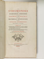 The ceremonies and religious customs of the various nations of the known world : Volume 2