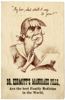 Dr. Kermott's Mandrake Pills [inscribed]