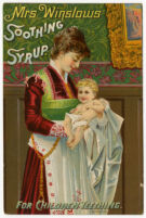 Mrs. Winslow's Soothing Syrup. [inscribed]
