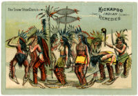 Kickapoo Indian Remedies [inscribed]