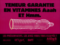 Teneur garantie en vitamines Aaah et Hmm [inscribed]