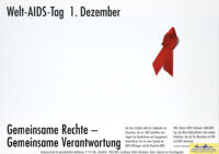 Welt-AIDS-Tag 1. Dezember