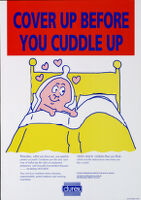 Cover up before you cuddle up [inscribed]