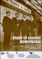 Stand up against homophobia [inscribed]