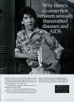 Why there's a connection between sexually transmitted diseases and AIDS [inscribed]