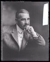 Copy of a George Steckel portrait of L. Frank Baum, author of "The Wizard of Oz", circa 1911