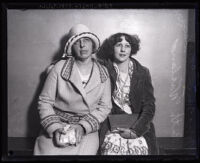 Cult Leader May Otis Blackburn and her daughter Ruth Wieland Rizzio, Los Angeles, 1929