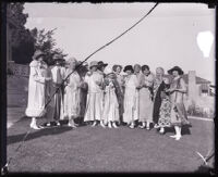 Carrie Jacobs Bond's 64th birthday party, Los Angeles, 1925