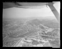 Aerial view of Westlake Village, Calif., 1972