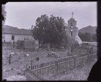 San Antonio de Pala Asistencia cemetery, Pala, 1924