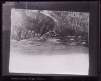Photo of area where Boulder [Hoover] Dam site proposed, Colorado-Mexico, circa 1921