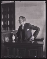 City Councilman Carl Jacobson in courtroom, Los Angeles, circa 1929