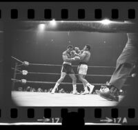 Muhammad Ali and Ken Norton fight in Inglewood, Calif., 1973