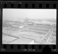Los Angeles Harbor at Beacon Street Redevelopment Project area in San Pedro, Calif., 1973