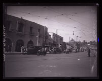 Funeral procession for sheriff Martin Aguirre, Los Angeles, 1929