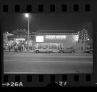 Ginling Way in Los Angeles' Chinatown, 1975
