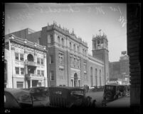 Exterior of First Methodist Episcopal Church, Los Angeles, 1923