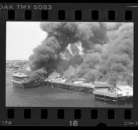 Redondo Beach Pier fire, Calif., 1988
