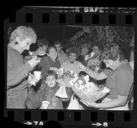 Nicaraguans celebrating Purisima in Los Angeles, Calif., 1984