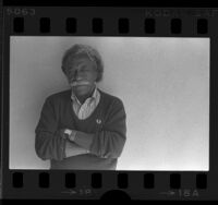 Photographer and film director Gordon Parks, portrait, 1984