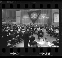 United Auto Workers convention in Long Beach, Calif., 1966