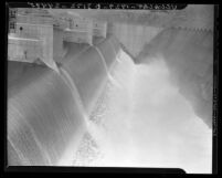 Arizona spillway of Hoover Dam, 1941