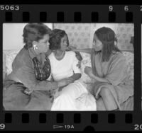 Oprah Winfrey, Akosua Busia and Margaret Avery, 1986