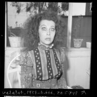 Artist-actress Ultra Violet (aka Isabelle Collin Dufresne), 1970