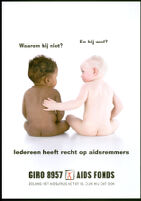Black baby and white baby [descriptive]