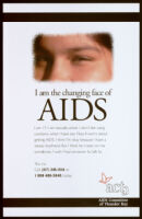 I am the changing face of AIDS [inscribed]