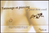 Tatouage et piercing, ça peut être cool. [inscribed]