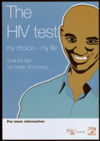 HIV test: my choice - my life [inscribed]