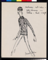 Cashin's illustrations of sweater designs for Ballantyne of Peebles titled 