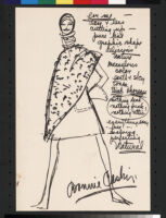 Cashin's illustrations of glove designs for Crescendoe-Superb.
