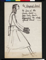 Cashin's illustrations of glove designs for Crescendoe-Superb.