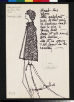 Cashin's illustrations of fur coat designs for R.R.G.
