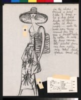 Cashin's illustrations of sweater designs for The Knittery titled "Summer Cashmere."