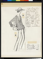 Cashin's illustrations of sweater designs for The Knittery titled "Summer Cashmere."