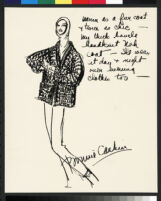 Cashin's illustrations of sweater designs for The Knittery.