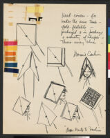 Cashin's essay and illustrations of paper garment designs.
