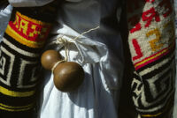Guelaguetza[?], gourd tied around waist, 1982 or 1985
