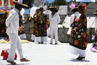 Juchitan, dancers, 1982 or 1985