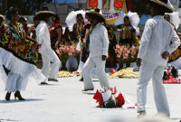 Juchitan, dancers, 1982 or 1985