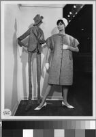 Black and white photographs of Cashin's readyto-wear designs for Sills and Co.