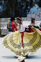 Ejutla de Crespo, dancing with skirts, 1985
